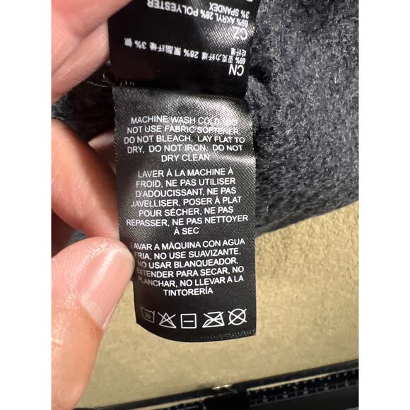 Kuhl Women's Cowineck Pullover Comfy Warm Chunky Turtleneck Gray Sweater, Size L - Picture 10 of 11